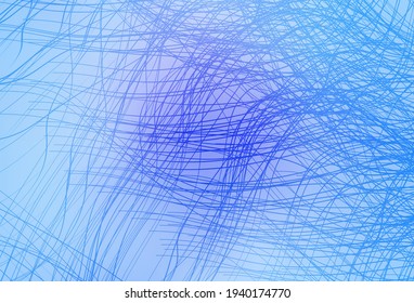 Light Pink, Blue vector background with lines. Colorful gradient illustration in simple style with lines. Abstract design for your web site.
