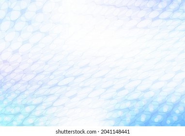 Light Pink, Blue vector background with spots. Glitter abstract illustration with blurred drops of rain. Design for poster, banner of websites.
