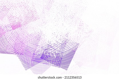 Light Pink, Blue vector background with curved lines. Brand new colorful illustration in curved style. Best design for your business.