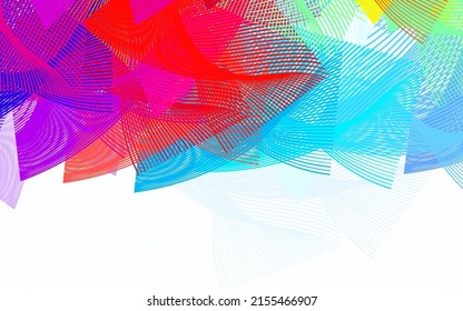 Light Pink, Blue vector background with abstract shapes. Simple colorful illustration with abstract gradient shapes. Background for a cell phone.