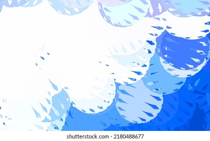 Light Pink, Blue vector background with abstract shapes. Simple colorful illustration with abstract gradient shapes. Modern design for your business card.