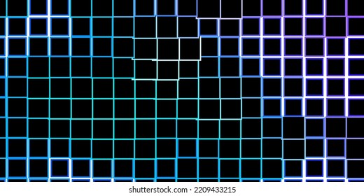 Hellrosa, blauer Vektorhintergrund im polygonalen Stil. Rechtecke mit buntem Farbverlauf auf abstraktem Hintergrund. Das beste Design für Ihre Anzeige, Ihr Poster, Ihr Banner.