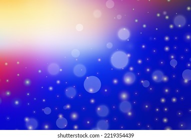 Color claro rosa, azul del fondo vectorial en estilo navideño. Una Ilustración inteligente con elementos de Navidad degradados. Plantilla para letras, tipografía.