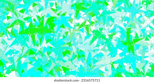 Light Pink, Blue vector background with polygonal forms. Outstanding abstract illustration with range of colorful triangles. Pattern for promotions.