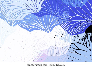 Light Pink, Blue vector background with abstract shapes. Simple colorful illustration with abstract gradient shapes. Simple design for your web site.