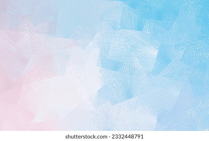 Light Pink, Blue vector background with wry lines. A completely new colorful illustration in simple style. Pattern for your business design.