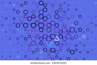 Light Pink, Blue vector background with spots. Modern abstract illustration with colorful water drops. New template for your brand book.