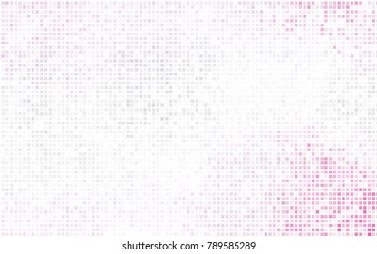 Light Pink, Blue vector background of rectangles and squares. Style quilt and blanket. Geometrical rectangular pattern. Repeating pattern with rectangle shapes.