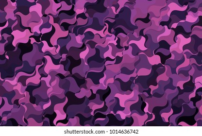 Light Pink, Blue vector bandy background. Geometric illustration in Origami style with gradient.  The textured pattern can be used for background.