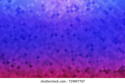 Light Pink, Blue vector bandy template. A sample with curved shapes. The completely new template can be used for your brand book.