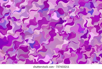 Light Pink, Blue vector bandy pattern. Shining crooked illustration in a brand-new style. A completely new template for your business design.