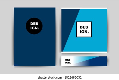 Light Pink, Blue vector banner for websites. Booklet with textbox on colorful abstract background. Pattern for beautiful business cards, folders.