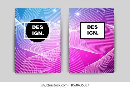 Light Pink, Blue vector banner for websites. Modern abstract design concept with colorful gradient. Pattern for ads, leaflets, labels of your business.