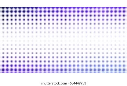 Light Pink, Blue vector banner set of circles, spheres. Donuts Background. Creative Design Templates. Technology halftone illustration.
