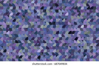 Light Pink, Blue vector banner with circles, spheres. Abstract spots. Background of Art bubbles in halftone style with colored gradient.