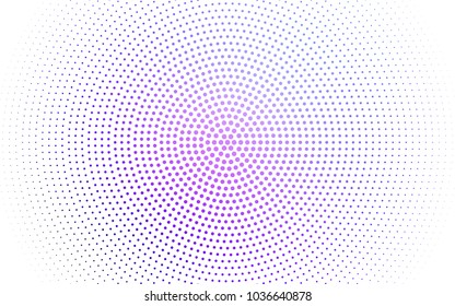 Light Pink, Blue vector banners set of circles, spheres. Abstract spots. Art Background of bubbles in halftone style with colored gradient.