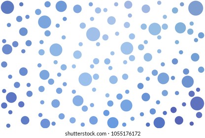 Light Pink, Blue vector banners set of circles, spheres. Abstract spots. Art Background of bubbles in halftone style with colored gradient.