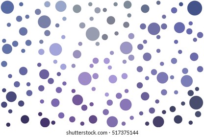 Light Pink Blue Vector banners banners set of circles, spheres. Network design, technology science, vector illustration