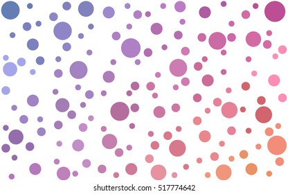 Light Pink Blue Vector banners set of circles, spheres. Abstract Circles. Art Vector Background.