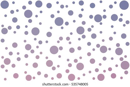 Light Pink Blue Vector banners banners set of circles, spheres. Network design, technology science, vector illustration