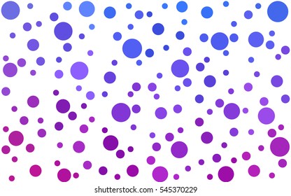 Light Pink Blue Vector banners banners set of circles, spheres. Network design, technology science, vector illustration