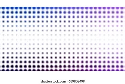 Light Pink, Blue vector banners set of circles, spheres. Abstract spots. Art Background of bubbles in halftone style with colored gradient.
