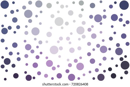 Light Pink, Blue vector banners set of circles, spheres. Abstract spots. Art Background of bubbles in halftone style with colored gradient.