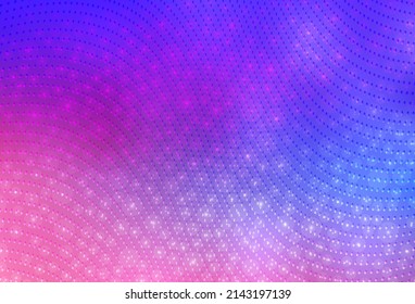 Light Pink, Blue vector Beautiful colored illustration with blurred circles in nature style. Abstract illustration with colored bubbles in nature style. Base for booklets, leaflets