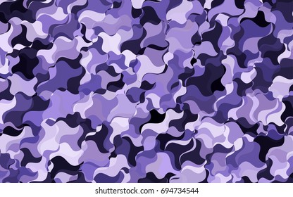 Light Pink, Blue vector bent background. Geometric illustration in Origami style with gradient.  The best blurred design for your business.