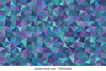 Light Pink, Blue vector bent template. blurred geometric sample with gradient.  A completely new design for your business.
