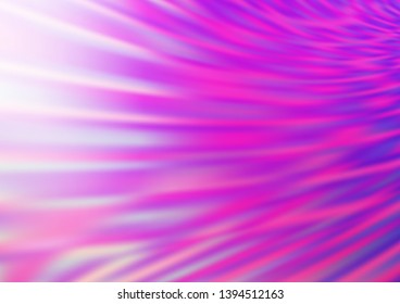 Light Pink, Blue vector blur pattern. A completely new color illustration in a bokeh style. Brand new style for your business design.