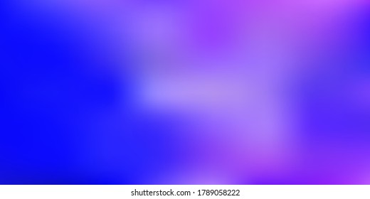 Light pink, blue vector blur pattern. Abstract colorful illustration with blur gradient. Wallpaper for your web apps.