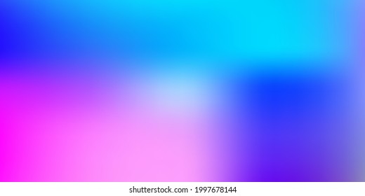 Light pink, blue vector blur background. Colorful gradient abstract illustration in blur style. Background for web designers.