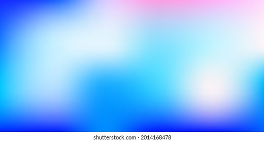 Light Pink, Blue vector blur template. Colorful illustration with gradient in abstract style. Background for web designers.