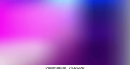 Rosa claro, Vector azul desenfocar la Plantilla. Ilustración colorida con degradado en estilo abstracto. Su diseño para aplicaciones.