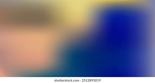 Hellrosa, blaue, unscharfe Vektortextur. Leuchtende bunte unscharfe Illustration im abstrakten Stil. Mehrzweck-App-Design.