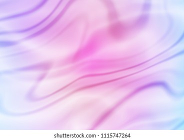 Light Pink, Blue vector blurred and colored pattern. A vague abstract illustration with gradient. The completely new template can be used for your brand book.