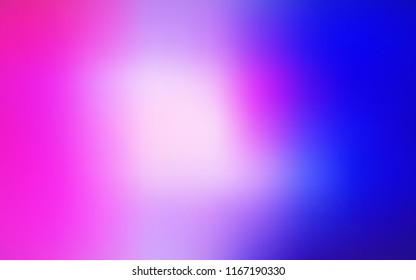 Light Pink, Blue vector blurred and colored background. Modern geometrical abstract illustration with gradient. The textured pattern can be used for background.