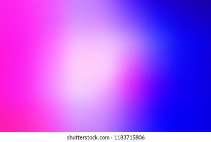 Light Pink, Blue vector blurred shine abstract cover. Colorful abstract illustration with gradient. A new texture for your design.