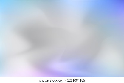 Light Pink, Blue vector blurred bright pattern. A vague abstract illustration with gradient. The elegant pattern can be used as part of a brand book.