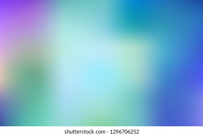 Light Pink, Blue vector blurred bright pattern. A completely new colored illustration in blur style. New design for your business.