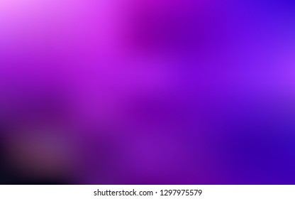 Light Pink, Blue vector blurred bright texture. Creative illustration in halftone style with gradient. New way of your design.
