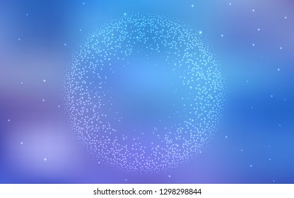 Light Pink, Blue vector blurred shine abstract texture. Colorful illustration in abstract style with gradient. Blurred design for your web site.