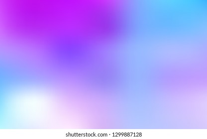 Light Pink, Blue vector blurred bright texture. Abstract colorful illustration with gradient. Background for a cell phone.