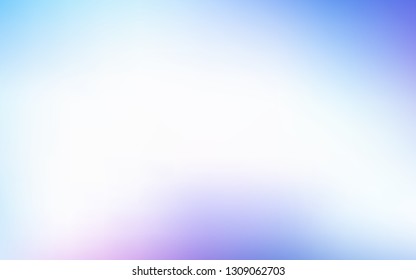 Light Pink, Blue vector blurred background. A completely new colored illustration in blur style. Smart design for your work.