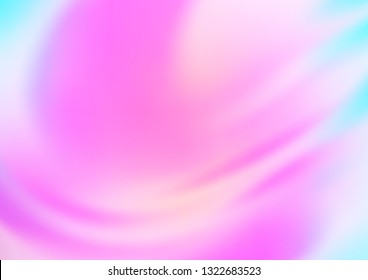 Light Pink, Blue vector blurred shine abstract template. Glitter abstract illustration with an elegant design. A completely new design for your business.