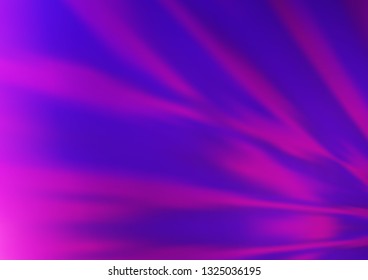 Light Pink, Blue vector blurred and colored background. A vague abstract illustration with gradient. The background for your creative designs.