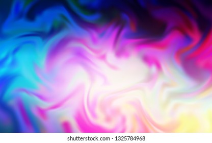 Light Pink, Blue vector blurred shine abstract background. Colorful abstract illustration with gradient. Completely new design for your business.