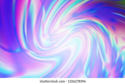 Light Pink, Blue vector blurred bright pattern. Shining colored illustration in smart style. Elegant background for a brand book.