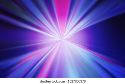 Light Pink, Blue vector blurred and colored pattern. Colorful abstract illustration with gradient. New way of your design.